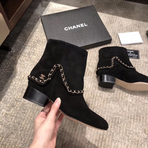 Chanel Booties Suede CBBB2342362 